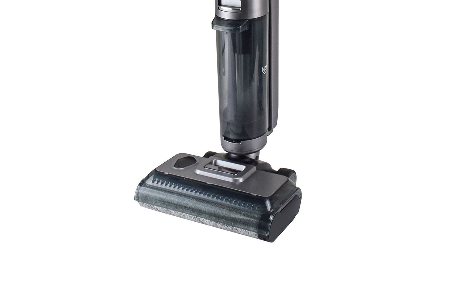 PP brush suitable for most common  floors. ABS shock-proof covers.  Non-marking rubber wheels.